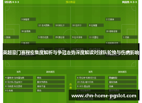 英超豪门赛程密集度解析与争冠走势深度解读对球队轮换与伤病影响